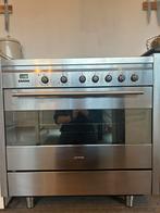 SMEG 90cm ovenfornuis B90MFX5, Electroménager, Gaz, Plaque chauffante, Enlèvement, Utilisé