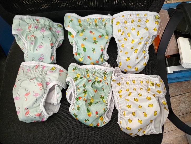 2 lots de 3 Couches réutilisables pour petit animaux, Animaux & Accessoires, Vêtements pour chiens, Utilisé, Enlèvement