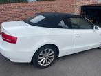 Audi a5 cabriolet, Auto's, Cabriolet, Wit, Leder, Bruin