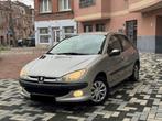 Peugeot 206 benzine klaar om geregistreerd te worden, Auto's, Zwart, Leder en Stof, 5 deurs, Particulier
