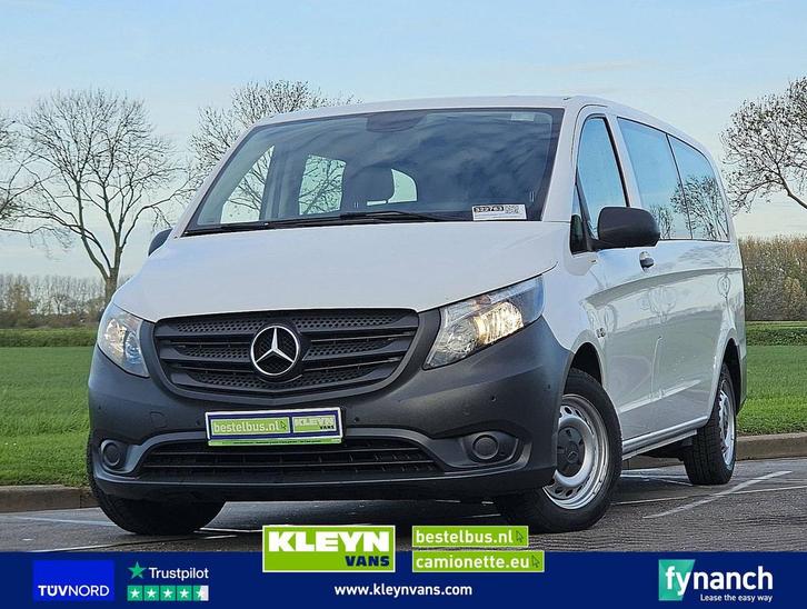 Mercedes-Benz VITO 116 CDI TOURER L3 XL 9-Persoons NAP, Auto's, Bestelwagens en Lichte vracht, Bedrijf, ABS, Airconditioning, Centrale vergrendeling