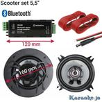 Scooter Bleutooth set 5 inch speakers [5ST-A215]., Auto diversen, Autospeakers, Ophalen of Verzenden, Nieuw