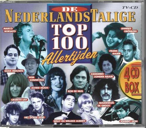 4 CD Box – De Nederlandstalige Top 100 Allertijden, Cd's en Dvd's, Cd's | Verzamelalbums, Zo goed als nieuw, Pop, Ophalen of Verzenden