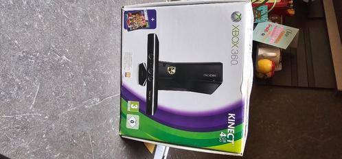 Xbox 360 slim zwart in doos, Games en Spelcomputers, Spelcomputers | Xbox 360, Gebruikt, Ophalen of Verzenden