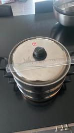 Stoompan, Huis en Inrichting, Keuken | Potten en Pannen, Ophalen of Verzenden, Zo goed als nieuw