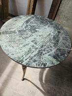 Groen marmeren ronde tafel, Ophalen