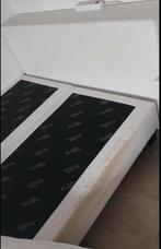 Gratis boxspring 160x200, Huis en Inrichting, Slaapkamer | Boxsprings, Ophalen, Gebruikt, Wit, Tweepersoons