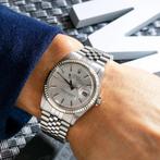 Rolex Datejust 36 mm gris huître, Bijoux, Sacs & Beauté, Montres | Hommes, Enlèvement ou Envoi, Rolex