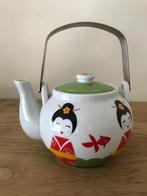 Nieuw leuk Chinees theepotje "Magali Rieusset-design" (nr518, Ophalen of Verzenden, Nieuw, Porselein, Overige typen