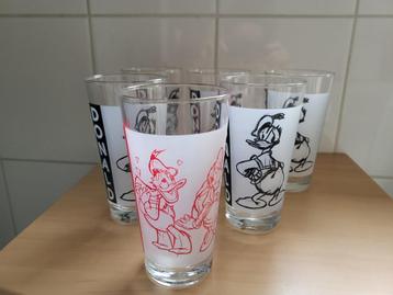 6 Disney glazen, Verzamelen, Disney, Ophalen