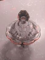 Vintage glazen bonbonniere, Antiek en Kunst, Ophalen of Verzenden