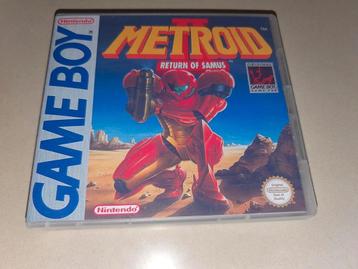 Metroid II Return of Samus Game Boy GB Game Case, Envoi, Comme neuf