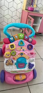 Vtech babywalker roze, Ophalen, Gebruikt