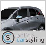 Chromen raamlijsten opel Crossland X, Auto-onderdelen, -, -, Opel, Nieuw