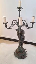 Bronzen Beeld kandelaar, Antiek en Kunst, Ophalen