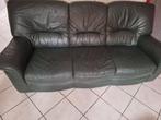 Divan 3 places en cuir, Huis en Inrichting, Zetels | Zetels, Ophalen, Gebruikt, Minder dan 75 cm, 150 tot 200 cm