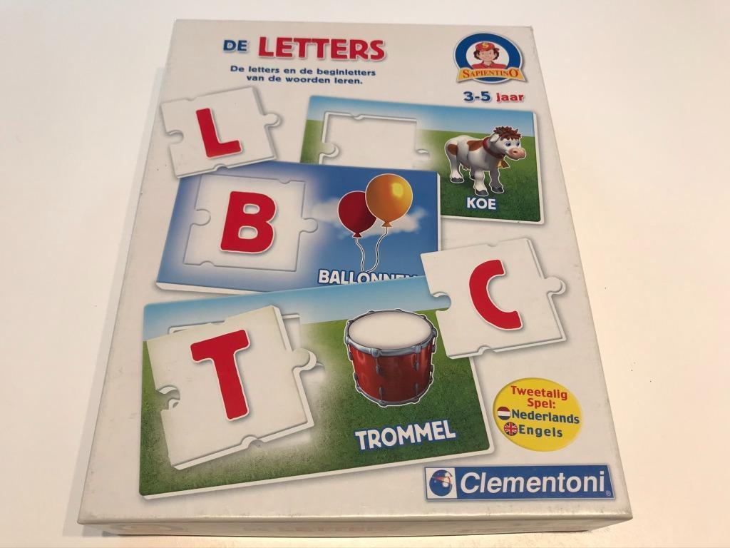 Letterspel Clementoni, Enfants & Bébés, Jouets | Éducatifs & Créatifs, Comme neuf, Puzzles, Langue et Lecture, Découverte, Enlèvement ou Envoi