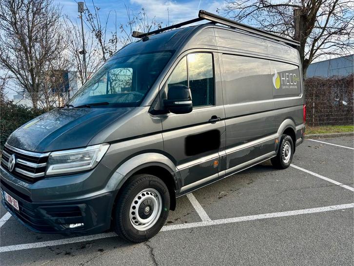 VW Crafter 2.0 TDI AUT L2H2 177PK XENON TOPSTAAT, Auto's, Bestelwagens en Lichte vracht, Particulier, 360° camera, ABS, Achteruitrijcamera