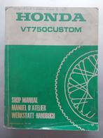 Werkplaatshandboek Honda VT750 Costom editie 1983, Verzenden, Honda