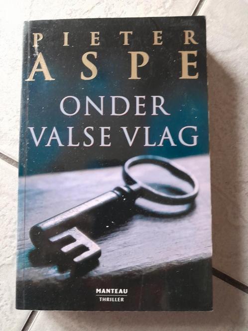 Pieter Aspe - Onder valse vlag, Boeken, Thrillers, Gelezen, Ophalen