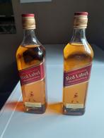 whisky Johnnie Walker red label-70 cl-2 flessen, Verzamelen, Ophalen