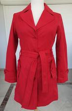 Rode mantel – maat 3 (38), Kleding | Dames, Maat 38/40 (M), Ophalen of Verzenden, Zo goed als nieuw, Rood