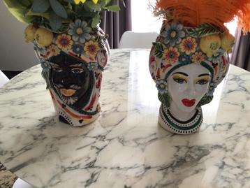 Keramiek ceramische di Caltagirone  beschikbaar voor biedingen