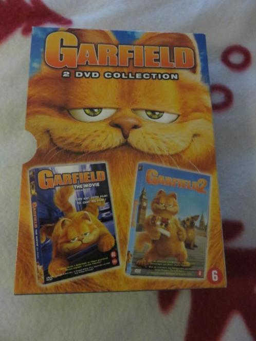 2x DVD : Garfield -- Garfield 1 The Movie + Garfield 2, CD & DVD, DVD | Enfants & Jeunesse, Comme neuf, TV fiction, Coffret, À partir de 6 ans
