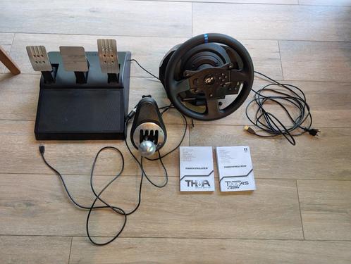 Thrustmaster T300 RS GT + TH8A, Computers en Software, Joysticks, Gebruikt, Ophalen
