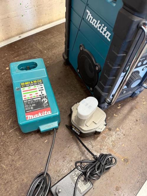 Makita Werfradio, Audio, Tv en Foto, Radio's, Gebruikt, Bouwradio, Ophalen