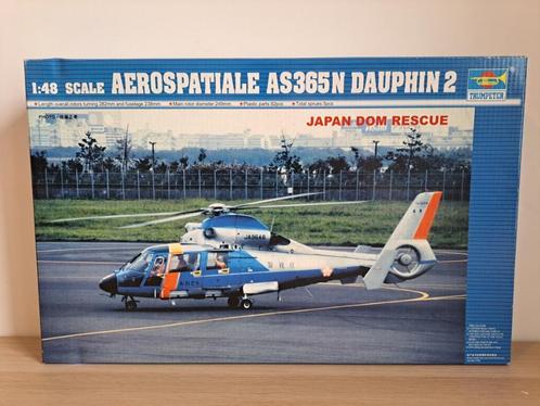 Trumpeter 02818 - Aerospatiale AS365N Dauphin 2 (1/48), Hobby en Vrije tijd, Modelbouw | Vliegtuigen en Helikopters, Nieuw, Helikopter