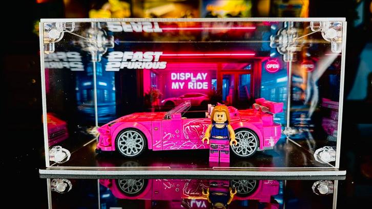 Display case vitrine Fast & Furious Lego Honda S2000, Kinderen en Baby's, Speelgoed | Bouwstenen, Ophalen of Verzenden