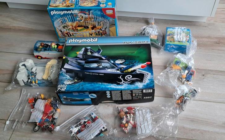 Groot pakket playmobil 10 sets + rest. Mooi sinterklaas kado, Kinderen en Baby's, Speelgoed | Playmobil, Gebruikt, Ophalen