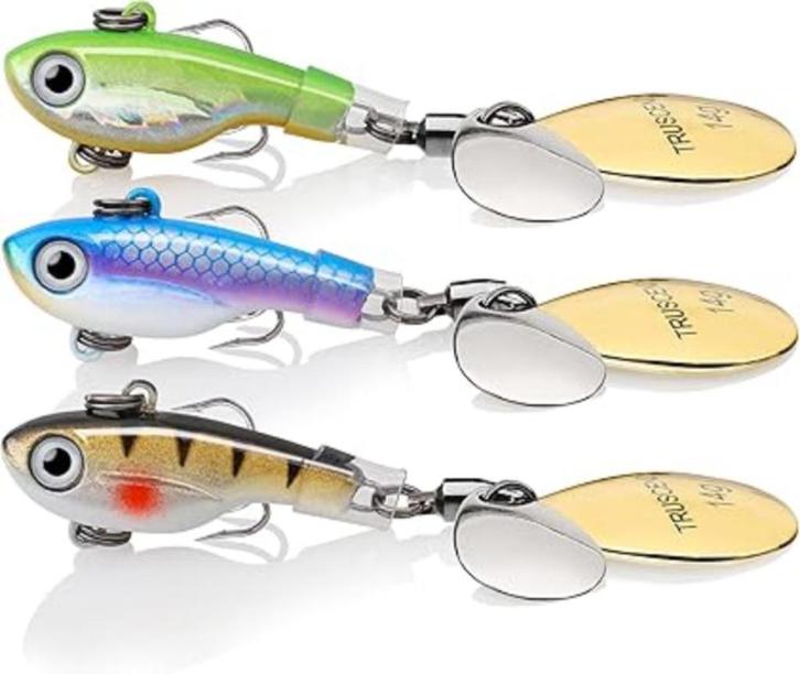 TRUSCEND Draaiende lepel voor turlutvissen GRATIS LEVERING, Watersport en Boten, Hengelsport | Witvissen, Nieuw, Overige typen