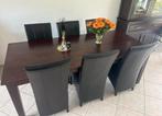 Tables + chaises + meubles TV + armoire, Huis en Inrichting, Ophalen, Zo goed als nieuw