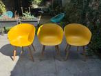 3 kuipstoelen merk HAY, Huis en Inrichting, Ophalen, Gebruikt