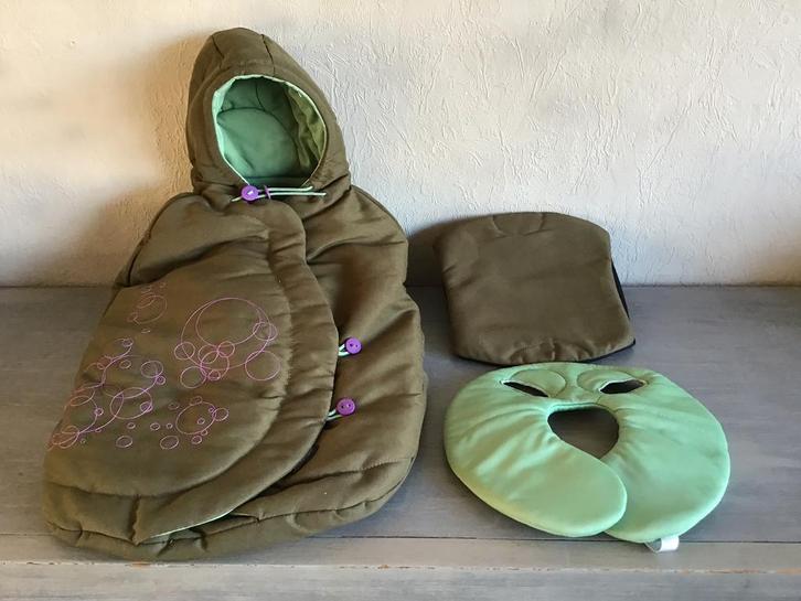 Maxi Cosi voetenzak, Kleding | Dames, Schoenen, Zo goed als nieuw, Bruin, Ophalen of Verzenden