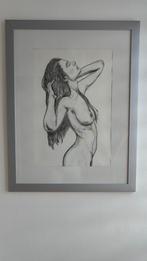 Originele potlood tekening  Jan Van Braekel, Antiek en Kunst, Kunst | Tekeningen en Fotografie, Ophalen