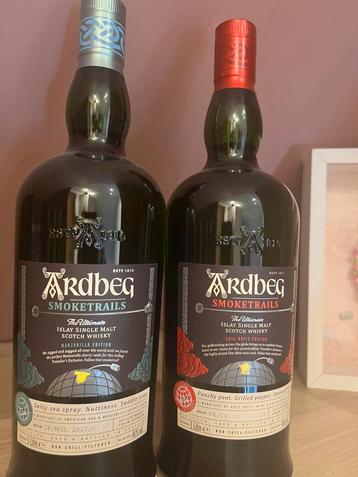 Ardbeg smoketrails 2x 1L beschikbaar voor biedingen