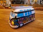 Keramische spaarpot Volkswagen busje T1 met surfplank, Ophalen of Verzenden