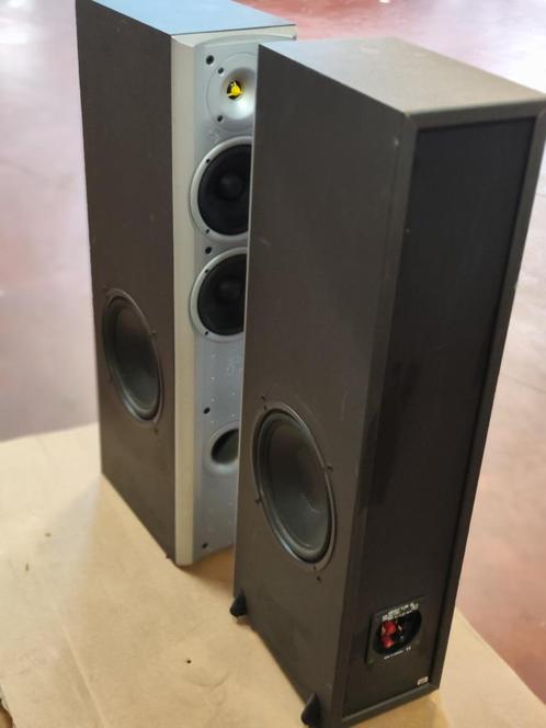 Jamo X3 M10  très bon état, Audio, Tv en Foto, Luidsprekerboxen, Zo goed als nieuw, Front, Rear of Stereo speakers, 120 watt of meer