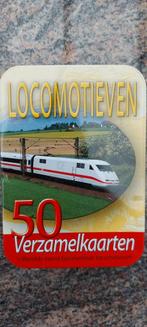 50 verzamelkaarten van meest fascinerende locomotieven, Boeken, Ophalen of Verzenden, Zo goed als nieuw