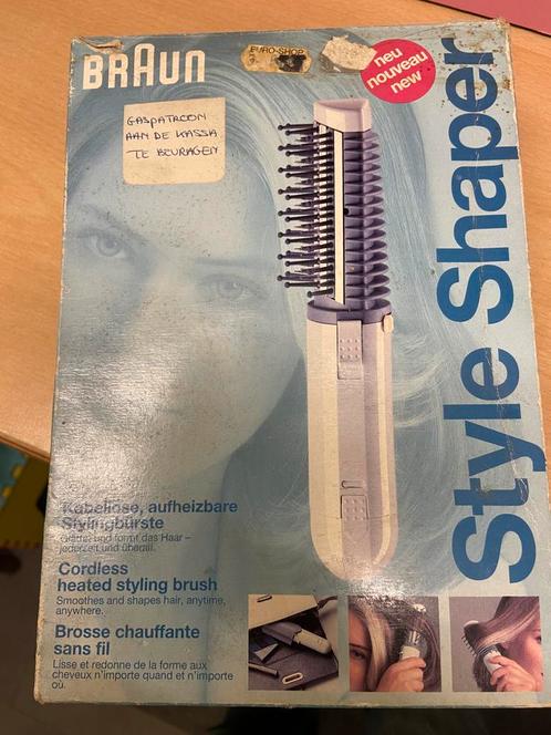 Braun style shaper HS3 en kruidvat professional krultang, Handtassen en Accessoires, Uiterlijk | Haarverzorging, Zo goed als nieuw