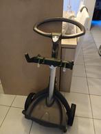 Kinderwagen stokke  blauw grijs, Antiek en Kunst, Ophalen