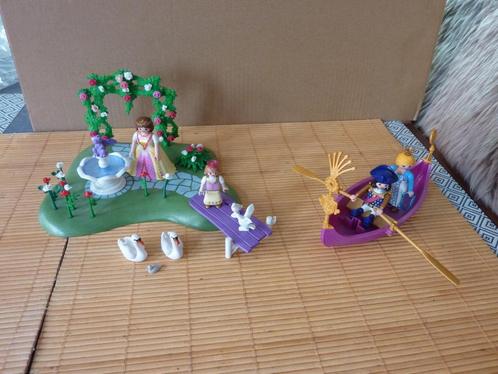 Romantisch prinsesseneiland met gondel 5456 jubileum editie, Kinderen en Baby's, Speelgoed | Playmobil, Zo goed als nieuw, Complete set