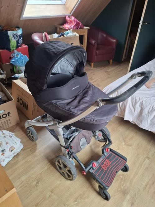 Bébéconfort kinderwagen + draagmand + floorseat +accessoires, Kinderen en Baby's, Kinderwagens en Combinaties, Gebruikt, Combiwagen