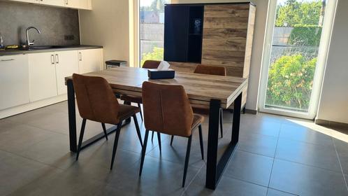 Salle à manger Feniks (table avec rallonge + meuble bar), Huis en Inrichting, Complete inboedels, Ophalen