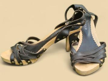 ✨️MANFIELD Bruine sandalen - Maat 36✨️  beschikbaar voor biedingen
