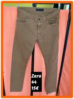 Chino broek heren 44.  Zara man, Kleding | Heren, Broeken en Pantalons, Maat 52/54 (L), Ophalen of Verzenden, Bruin, Zo goed als nieuw