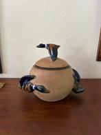 Longchamp France leren pot., Antiek en Kunst, Ophalen of Verzenden